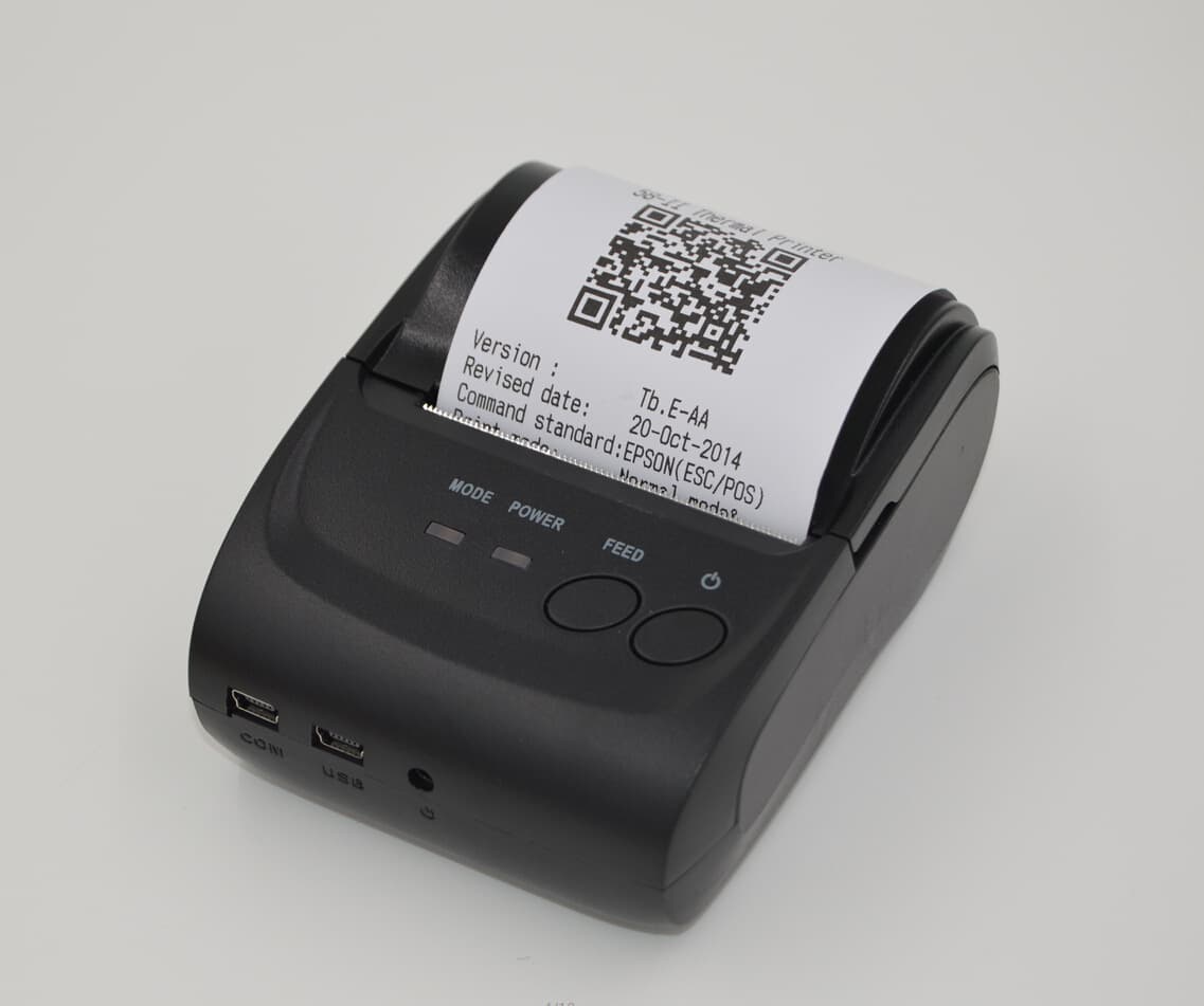 Portable Bluetooth thermal printer
