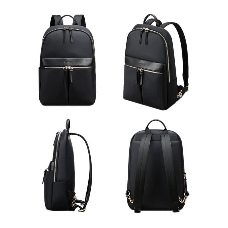 Women's backpack with computer compartment for business travel