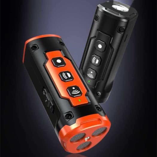 Three-head ultrasonic dog repellent