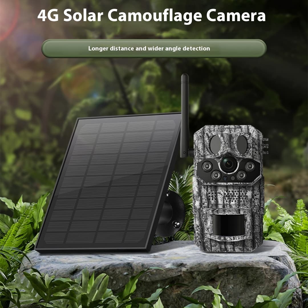 Caméra de chasse 4G à positionnement intelligent avec détection de température
